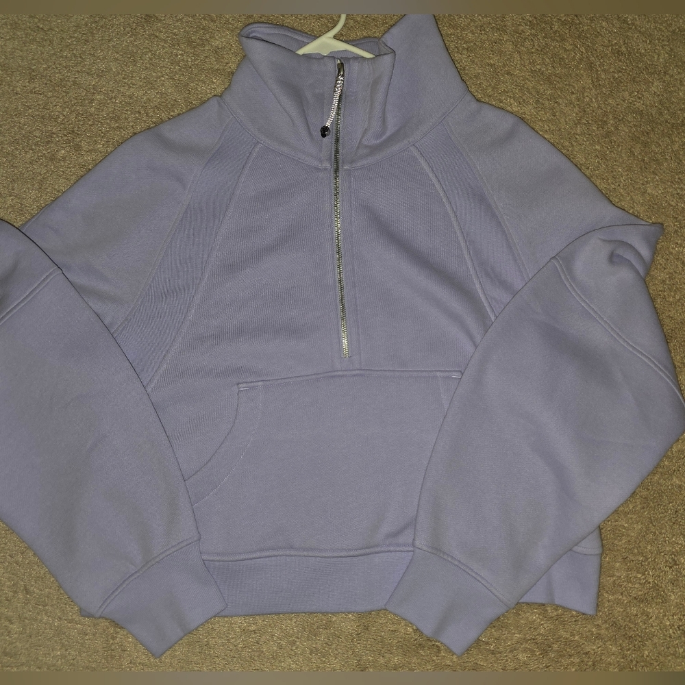 RARE Lululemon Lilac Smoke Scuba M/L NWOT
